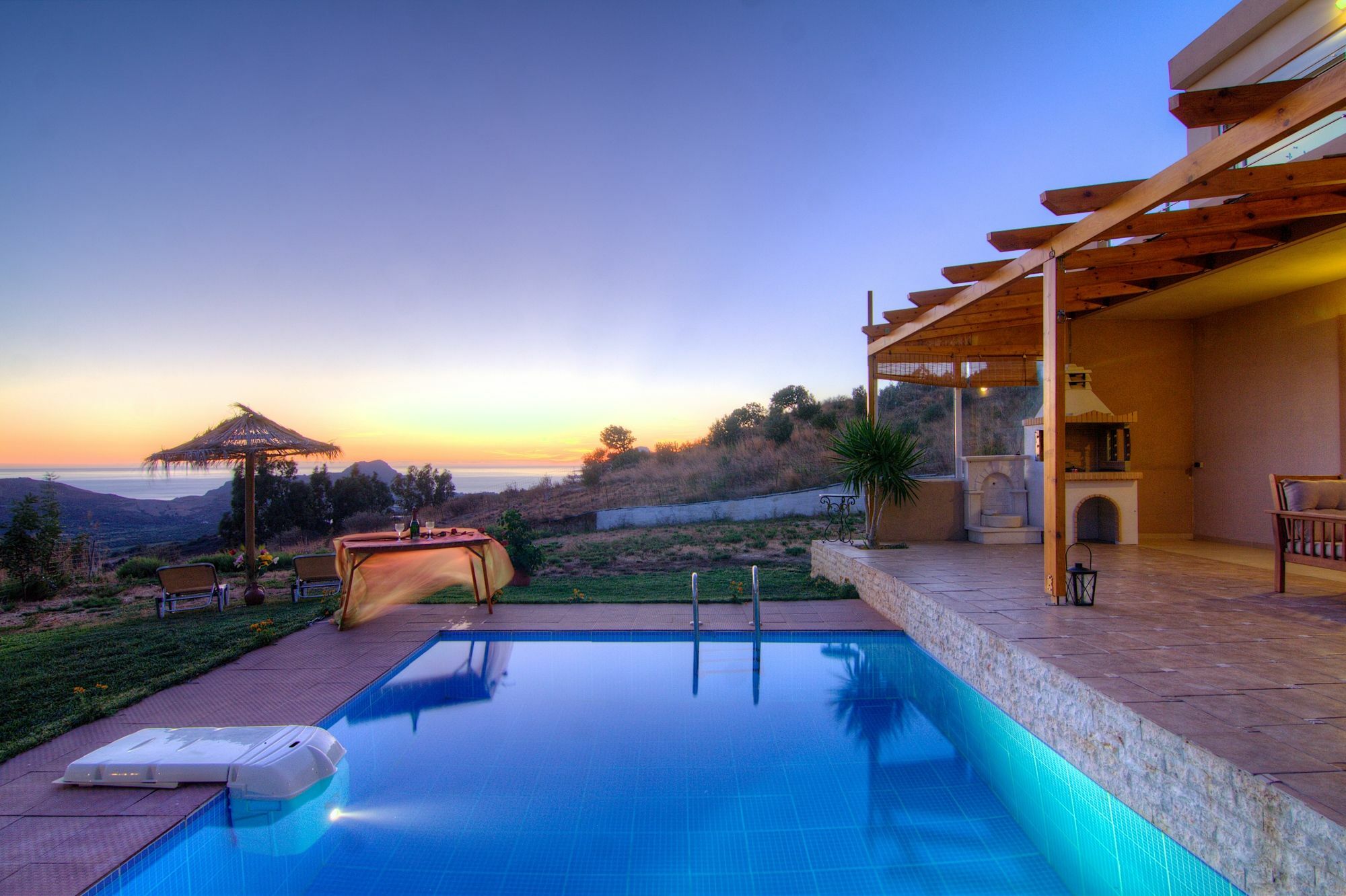 Villa Despina 1 Plakias Private Villa, Private Swimming Pool Garden,Amazing View Lefkogeia Luaran gambar